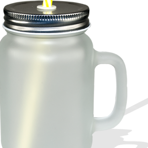 Mason Jar 15 oz Frosted