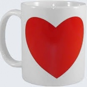 Taza Con Corazón Mágico 11 oz